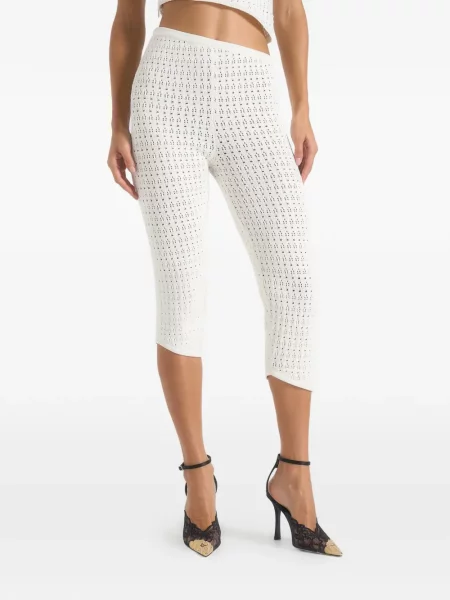 Leggings Manière De Voir asimetrice alb