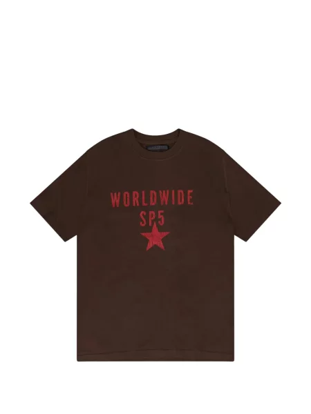 Tricou Sp5der cu imagine maro