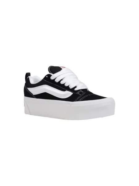 Usnjene superge Vans črna