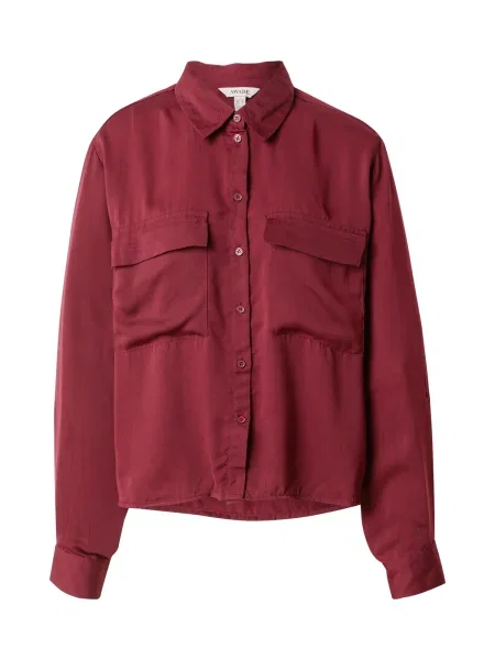 VERO MODA Halenka VMFABIANA vínově červená