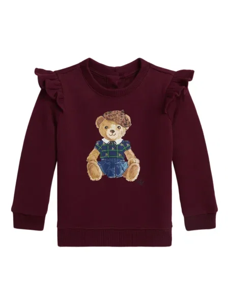 Bluza dziecięca Polo Ralph Lauren czerwona