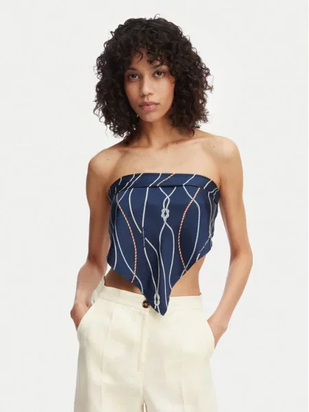 Šalikas Tommy Hilfiger mėlyna