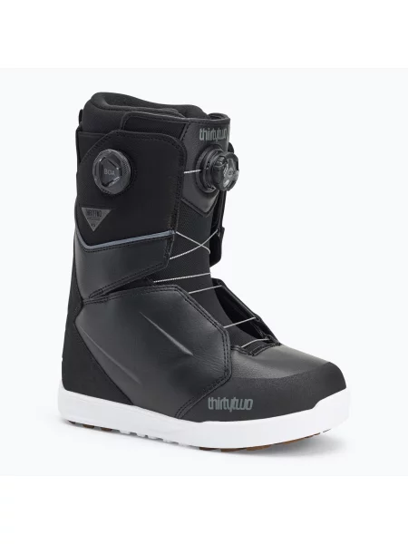 Férfi snowboard cipő ThirtyTwo Lashed Double Boa black/grey Lashed Double Boa fekete