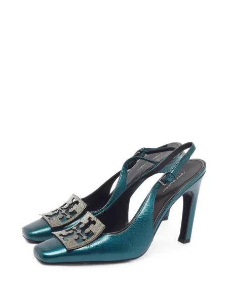 Pantofi cu toc Tory Burch slingback albastru