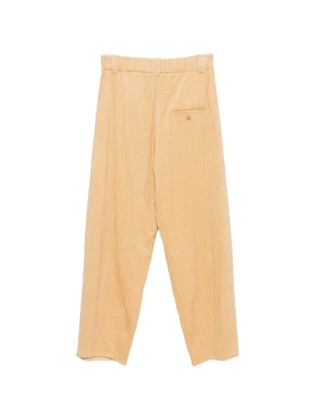 Pantaloni Alysi de catifea cord galben