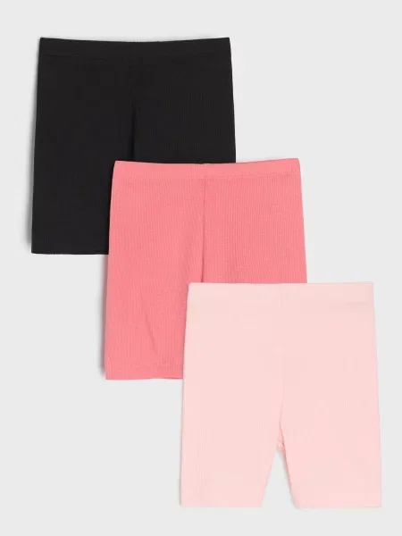 Sinsay Cyklistické kraťasy 3 pack růžová
