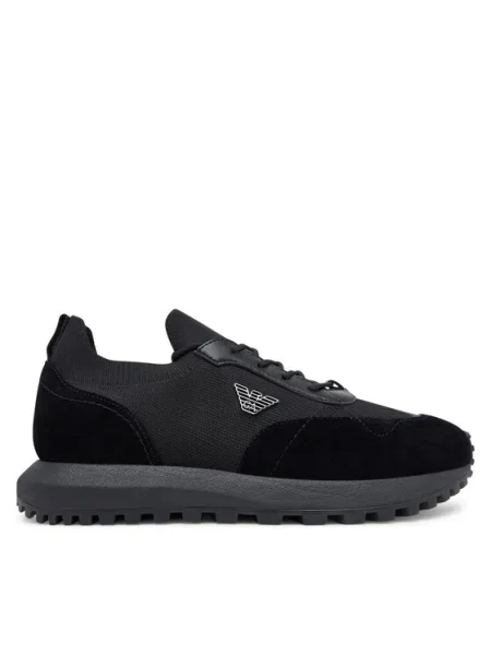 Emporio Armani Сникърси черен
