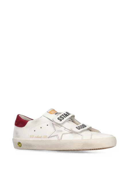 Sneakerși Golden Goose din piele alb