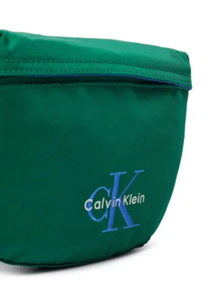 Torbica oko struka﻿ Calvin Klein Bold Waistbag zelena