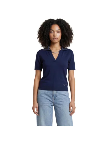 Kamínky polotričko Guess modré