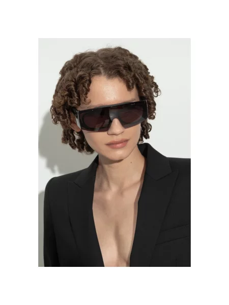 Okulary przeciwsłoneczne Alexander Mcqueen czarne