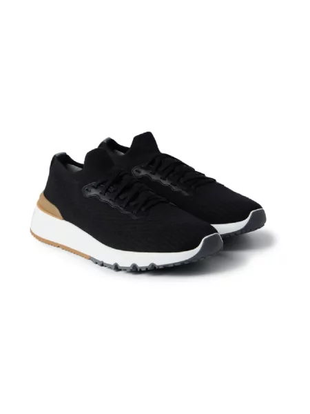 Sneakersy Brunello Cucinelli czarne