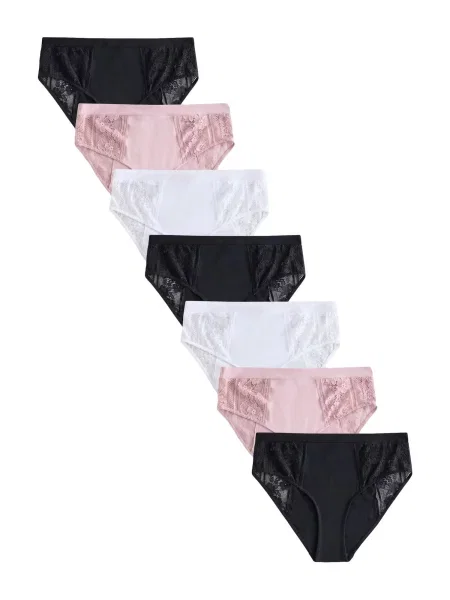 Next Slip roz / negru alb