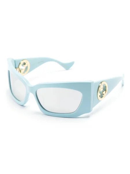 Okulary przeciwsłoneczne Gucci Eyewear niebieskie