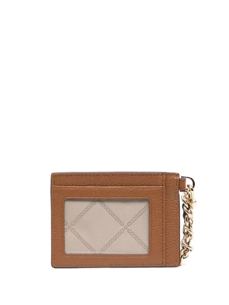 Kožené lodičky Michael Michael Kors hnědé