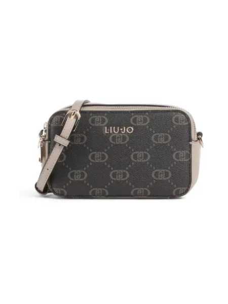 Torebka skórzana Liu Jo brązowa