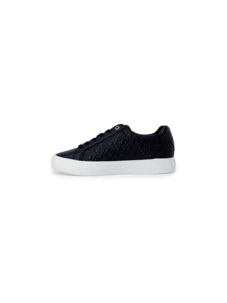 Sneakersy Calvin Klein z logo czarne