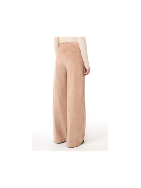 Spodnie Weekend Max Mara różowe