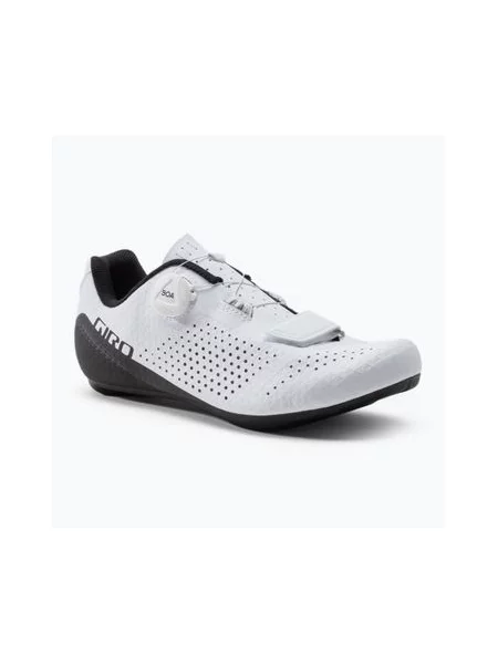 Кросівки велосипедні шосе Giro Cadet Carbon white білі