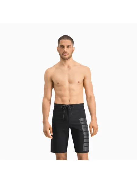 Długie szorty surfingowe PUMA Swim Odzież XS czarny