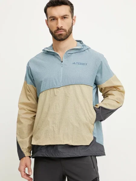 Ветровка adidas TERREX Xploric преходен модел синьо