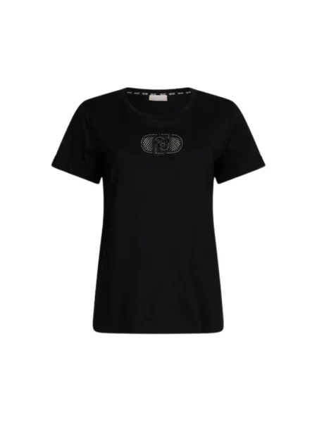 Koszulka Liu Jo z krótkim rękawem czarna