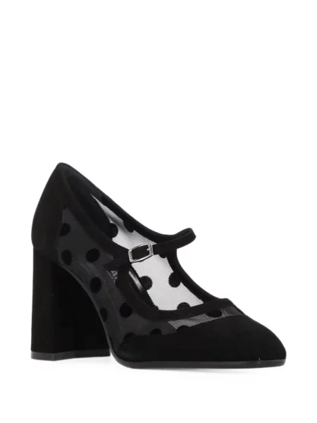 Pantofi cu toc Carel Paris plasă negru