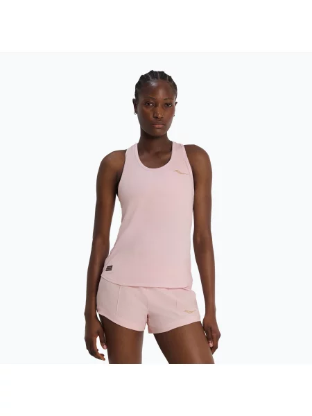 Tricou de alergare pentru femei Saucony Stopwatch Singlet silk heather