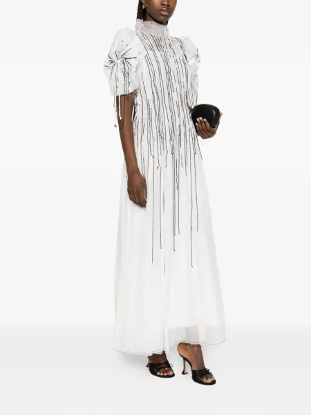 Sukienka maxi Aje biała