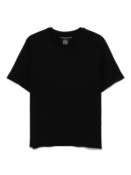 Tricou Majestic Filatures din jerseu negru