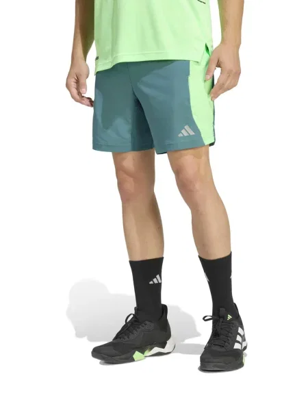 ADIDAS PERFORMANCE Sportske hlače Tech Apparel smaragdno / kivi zelena