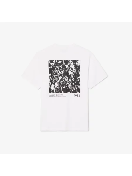 Футболка Lacoste белая