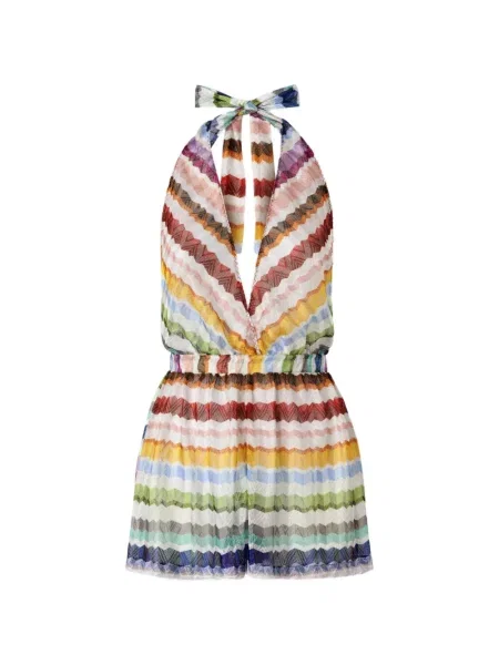 Salopetă Missoni tricotate cu gât halter