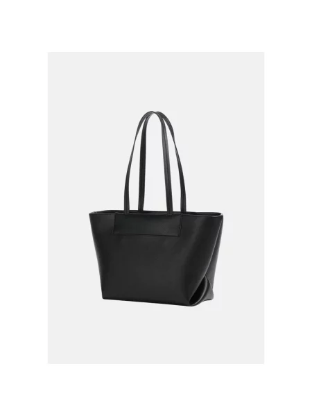 Geantă shopper Armani Exchange negru