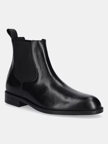BOSS ghete chelsea de piele Tayil negru