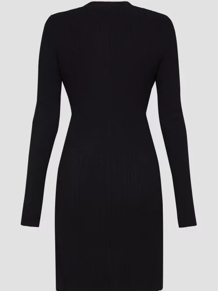 Платье мини Moschino черное