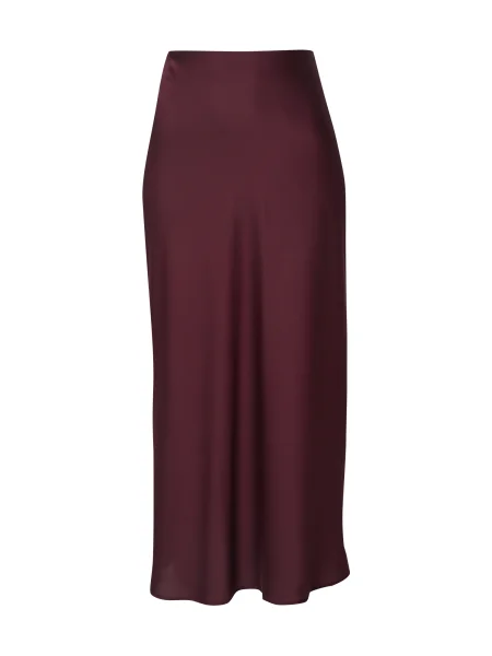 VILA Fustă VIEllette roșu vin bordo