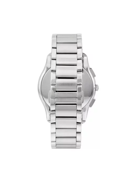 Lniany zegarek Emporio Armani szary