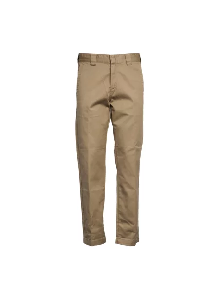 Spodnie Carhartt Wip brązowe