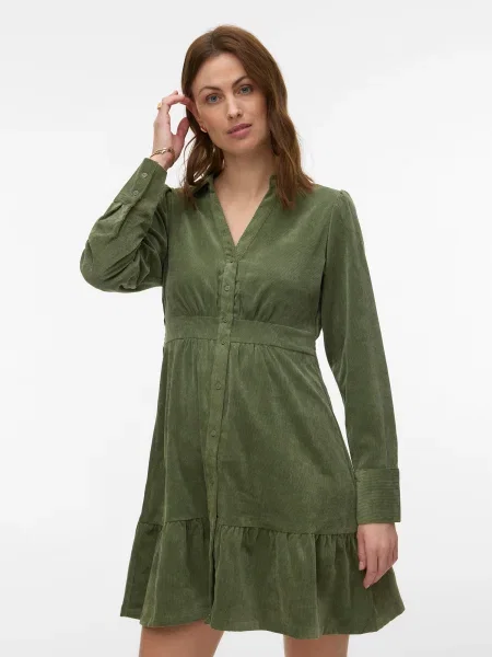 VERO MODA Rochie tip bluză Awasta' verde