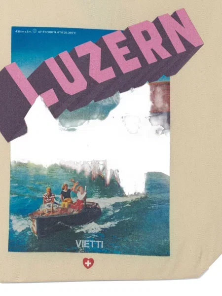 Geantă shopper Vietti Merchandise cu imagine