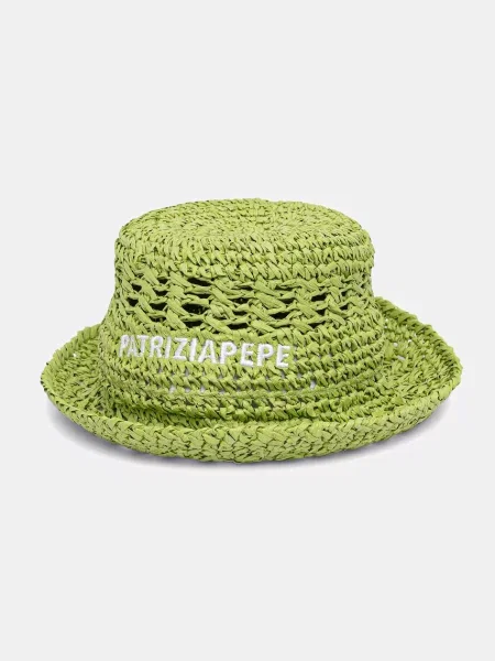 Patrizia Pepe slamnik zelena