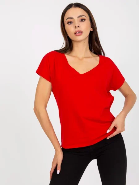 Tricou Fashionhunters roșu