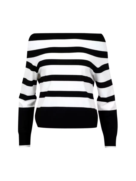 Sweter Kaos w paski z paskiem