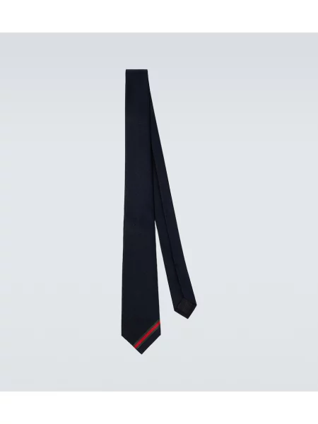 Kravata Gucci s črtami modra