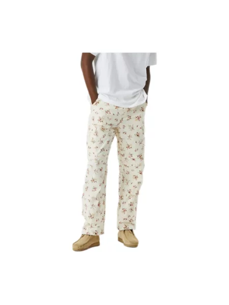 Spodnie cargo Huf w kwiatki
