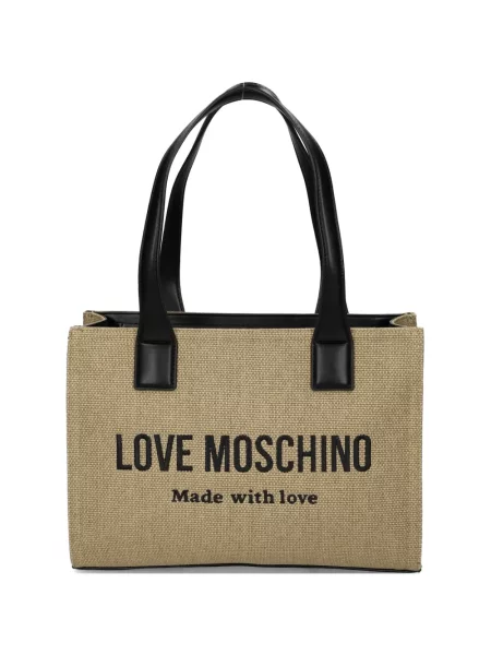 Чанта Love Moschino с автограф