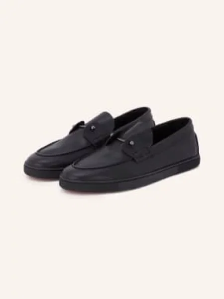 Christian Louboutin Mokasyny Chambeliboat schwarz czarne