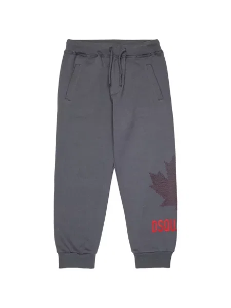 Dětské kalhoty Dsquared2 šedé