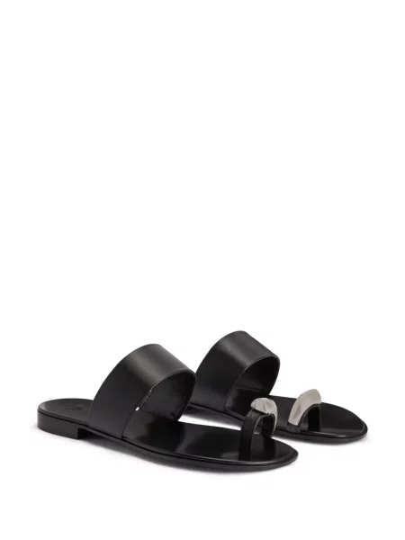 Papuci Giuseppe Zanotti din piele negru